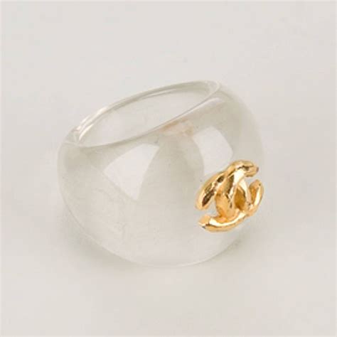 chanel vintage rings|pre owned Chanel jewellery.